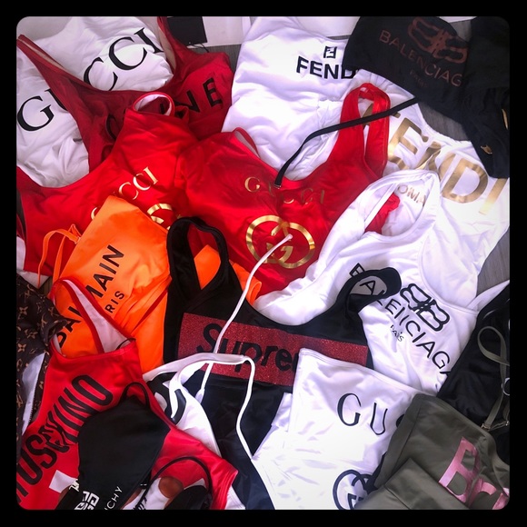 Swimsuits Custom Made High Waist Bikini One Piece - Picture 1 of 1